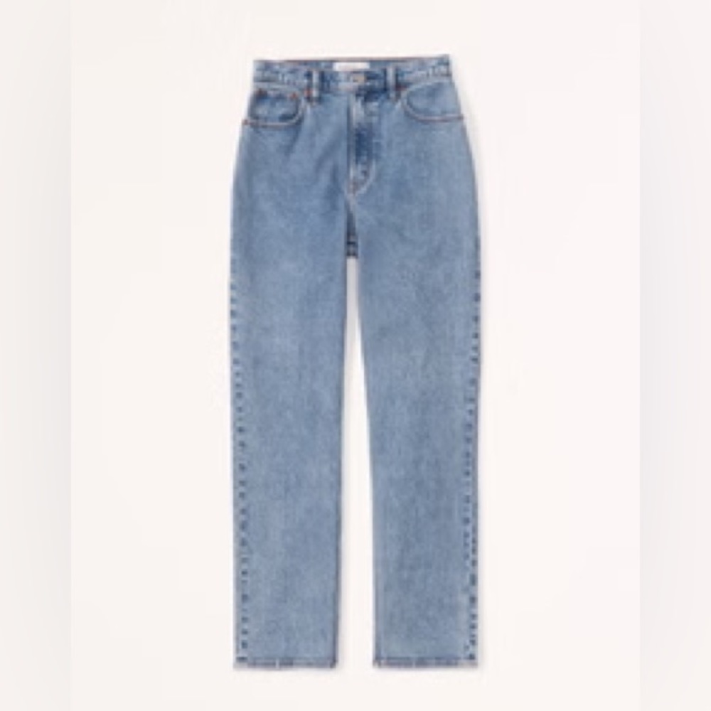 Curve love ultra high rise 90s straight jean